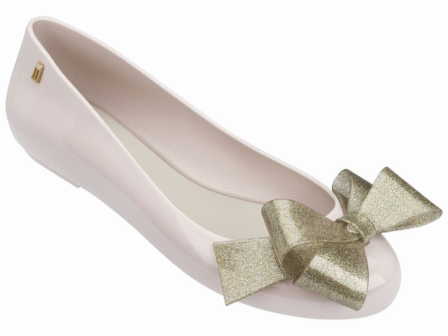Bailarinas Melissa Space Love Bow Mujer - Blancas - Argentina SGN-734952